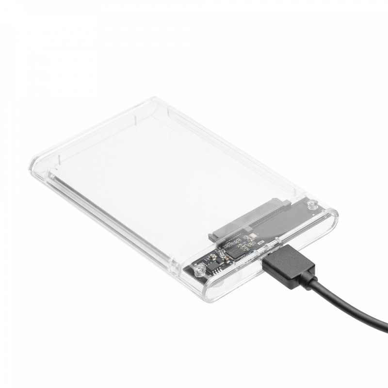 Getttech GCE-U325-01 caja para disco duro externo Transparente 2.5" image 6