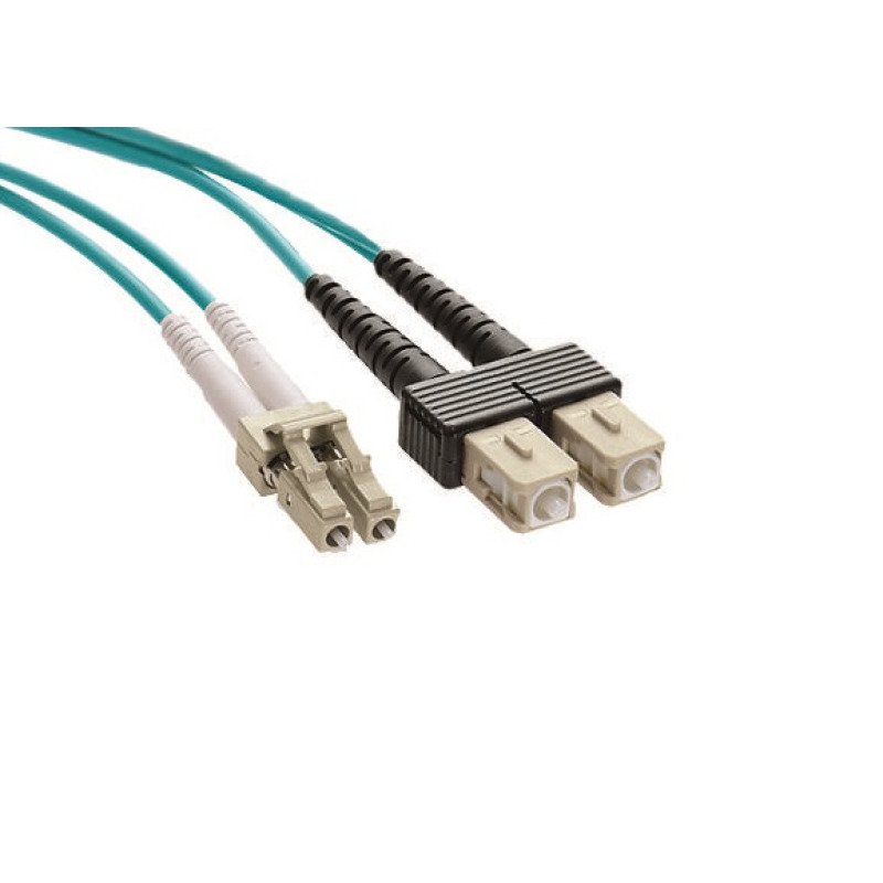 Leviton 54DLC-M01 cable de fibra óptica 1 m LC OFNR OM4