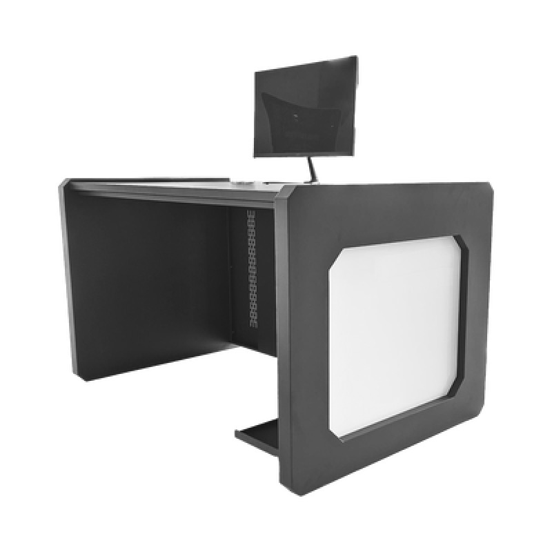 Estación Mobiliaria Profesional de Monitoreo y Control / Videovigilancia / Acceso / Alarmas / Etc / Metálica / Color Gris Oxford