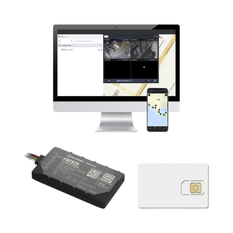 Kit Rastreador Vehicular 4G LTE CAT 1 y 2G/ Anualidad de SIM600MB1Y / Anualidad de EPCOMGPSCODE