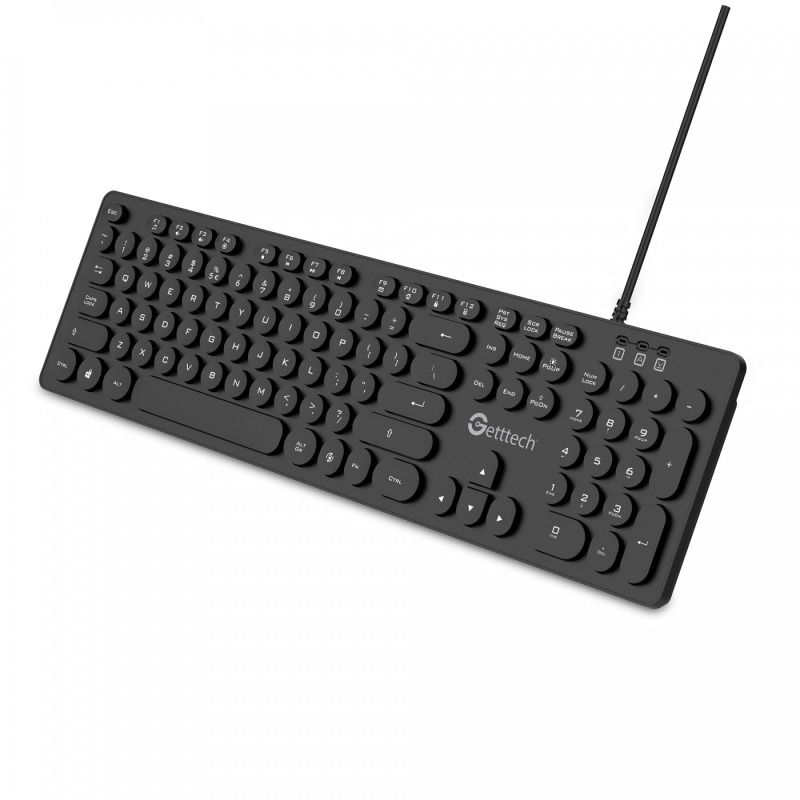 TECLADO GETTTECH (GTI-28201G) IGNITE, RETROILUMINADO, USB, 105 TECLAS image 3