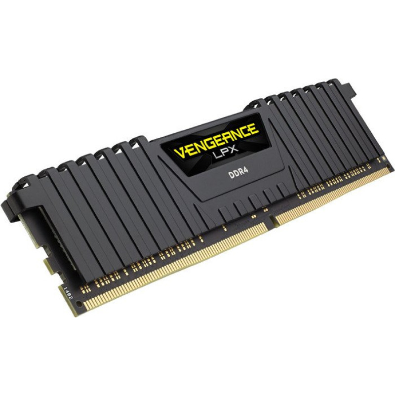 MEMORIA DIMM DDR4 CORSAIR (CMK8GX4M1A2400C16) 8GB 2400MHZ VENGEANCE LPX NEGRO CL16