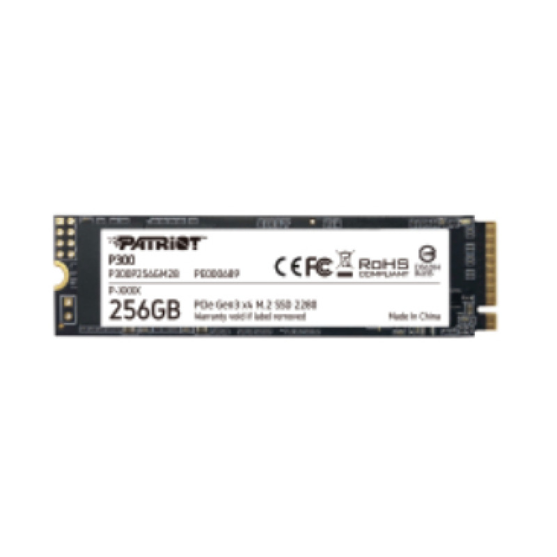 UNIDAD DE ESTADO SOLIDO PATRIOT P300 / 256GB M.2 2280 PCIE GEN 3 X4 SSD