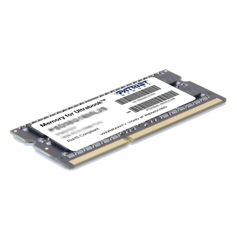 MEMORIA PATRIOT SIGNATURE SODIMM DDR3L 8GB 1X8GB 1600MHZ CL11 204PIN 1.35V P/LAPTOP