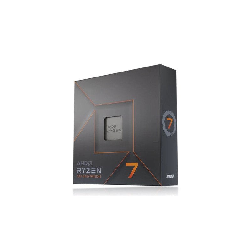 PROCESADOR AMD RYZEN 7 7700X S-AM5 7A GEN / 4.5 - 5.4 GHZ / CACHE 32MB / 8 NUCLEOS / CON GRAFICOS RADEON / SIN DISIPADOR / GAMER ALTO