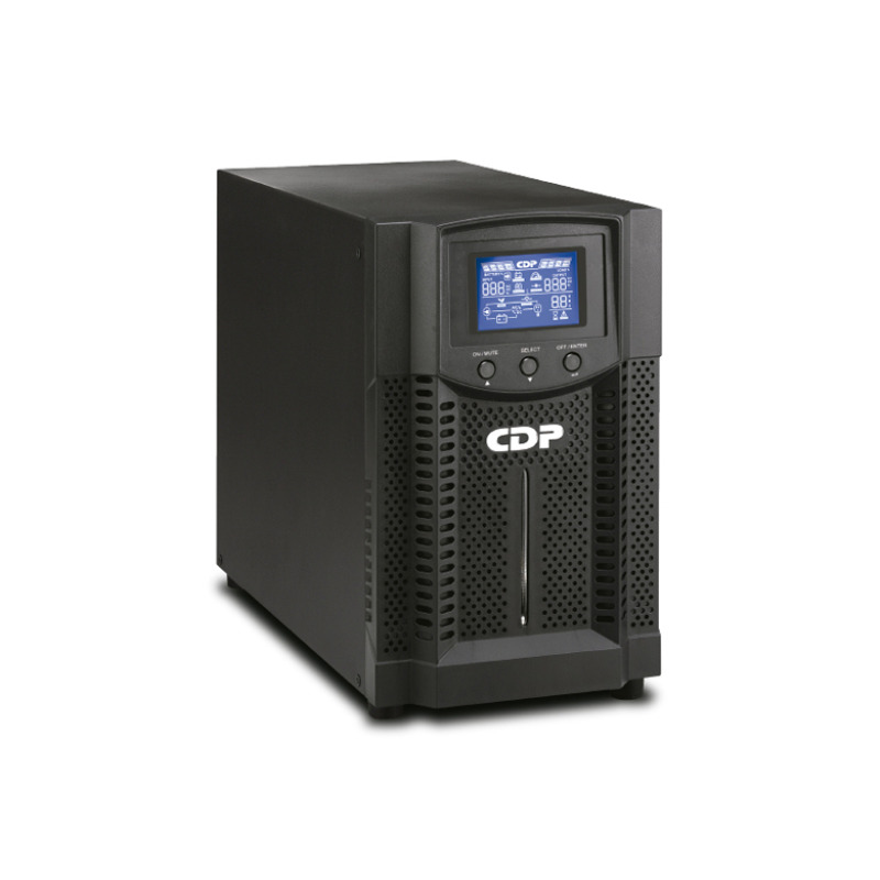 CDP UPO 11-3 - UPS online 3 KVA / 2700  Watts / 4 Terminales de salida / Baterías 12V / 9AH X 6 / Respaldo 4 MIN carga completa/REQUIERE CLAVJA O ADAPTADOR NEMA 5-20R #GOL