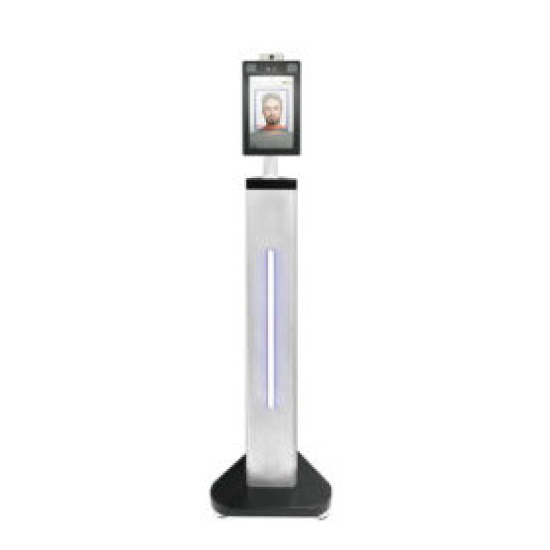 ZKTECO FMB04 - Soporte de Pedestal para Interior / Compatible con Equipos De Medición De Temperatura y Serie Visible Light ZKTeco / Dimensiones 321x288x1112 mm / Compatible con Terminales ProfaceX TI [CH]