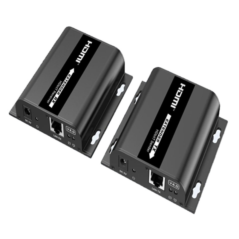 SAXXON LKV38340- Kit extensor HDMI sobre IP/ Resolucion 1080p/ Cat 5e/ 6/ hasta 120 metros/ Hasta 253 receptores/ Delay de 70ms/ HdBIT/ Transmisor de IR/ Plug and play image 7