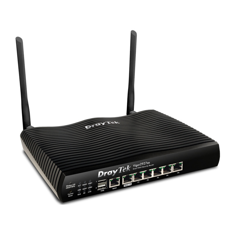 DRAYTEK VIGOR2927- Ruteador Multi-WAN Balanceador de Cargas/ 1 Puerto WAN GE RJ45/ 1 Puerto intercambiable LAN & WAN/ 5 Puertos LAN GE/  50 Tuneles VPN/ 2 Puertos  USB/ Ideal para PyMEs #BUENFIN image 6