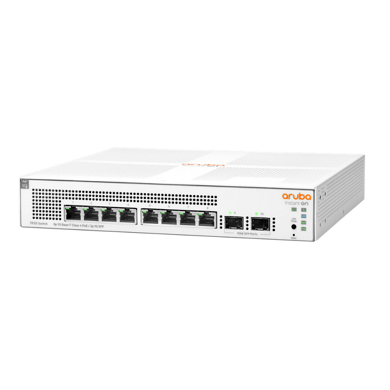 SWITCH HPE ARUBA JL681A INSTANT ON 1930 8G POE CLASE 4 2 SFP 124 W ADMINISTRABLE CAPA 2 SMART MANAGED image 3
