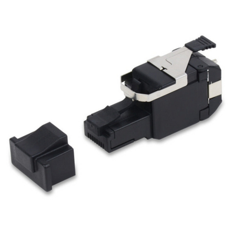 Belden RVAFPUBK-S1 conector RJ-45 Negro