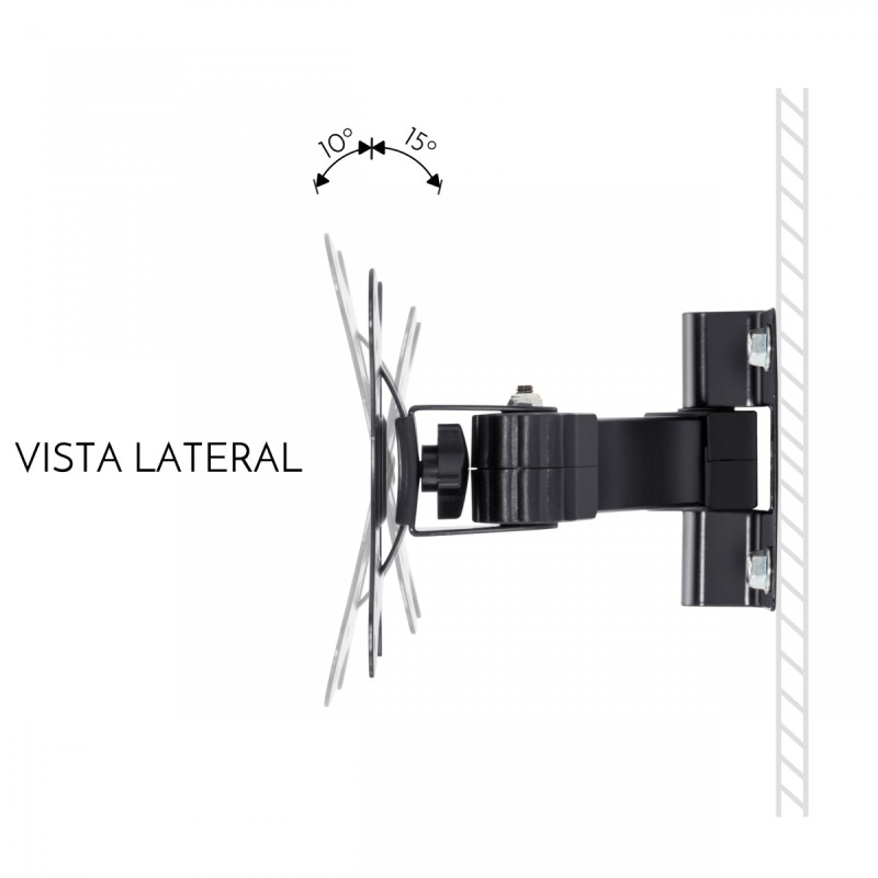 Steren STV-021 soporte para TV 58.4 cm (23") Negro image 4