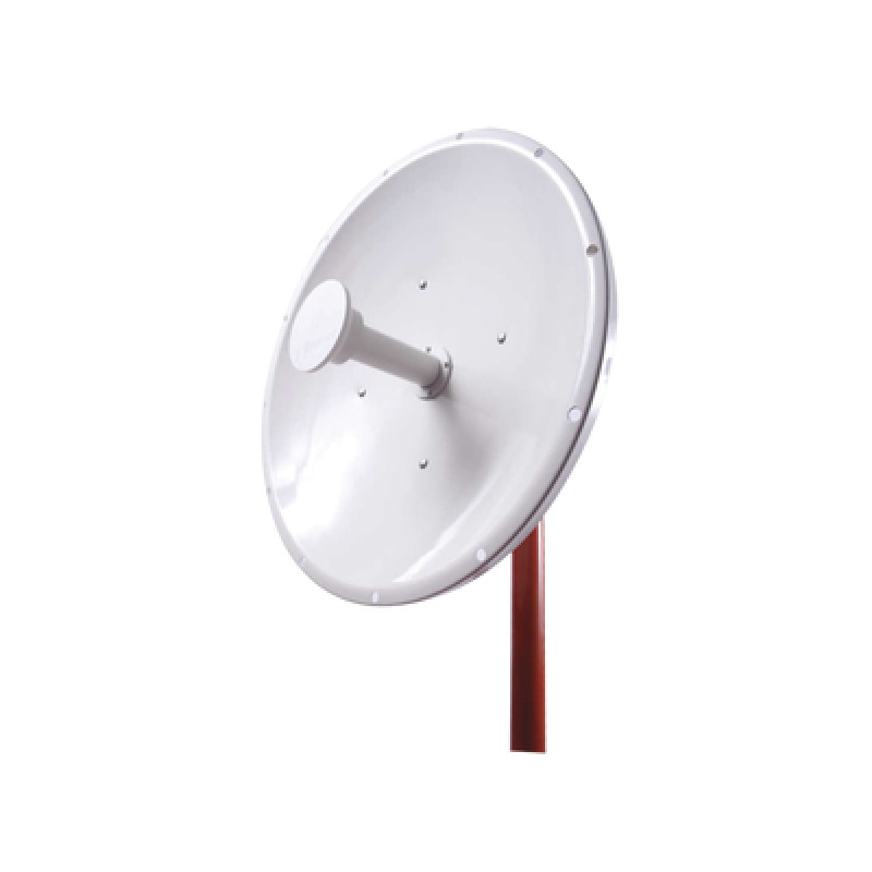 Antena Direccional de 4 ft, 4.9-6.2 GHz, Ganancia 37 dBi con SLANT de 45 ° y 90 °, Conectores N-hembra, Montaje incluido.