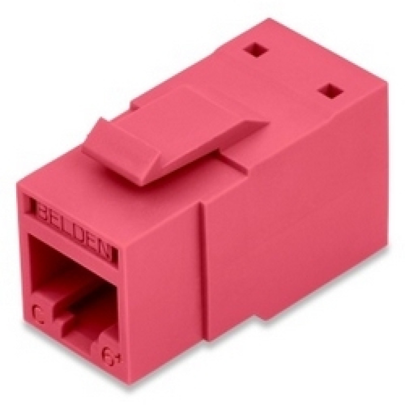 Belden RV6MJKURD-S1 conector RJ-45 Rojo