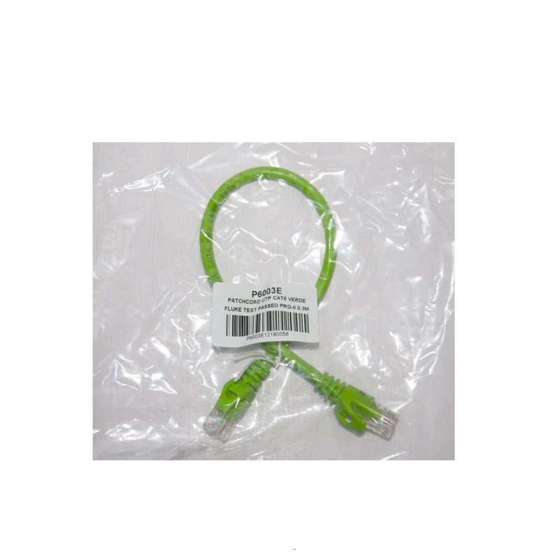 Enson P6003E cable de red Verde 0.3 m Cat6 U/UTP (UTP) image 4