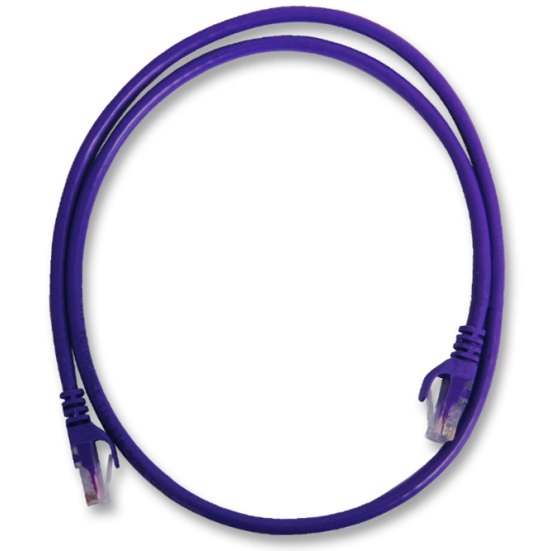Enson P6009P cable de red Púrpura 0.9 m Cat6 U/UTP (UTP)