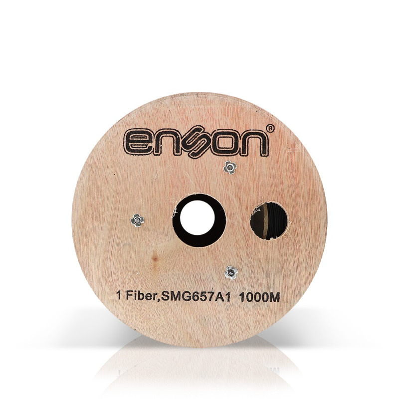 Enson ENS-DF1COS2 cable de fibra óptica 1000 m OS2 Negro image 3