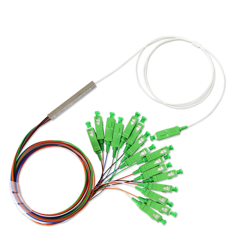 Enson ENS-PLC1X16 divisor o combinador de cable Divisor de señal para cable coaxial Multicolor