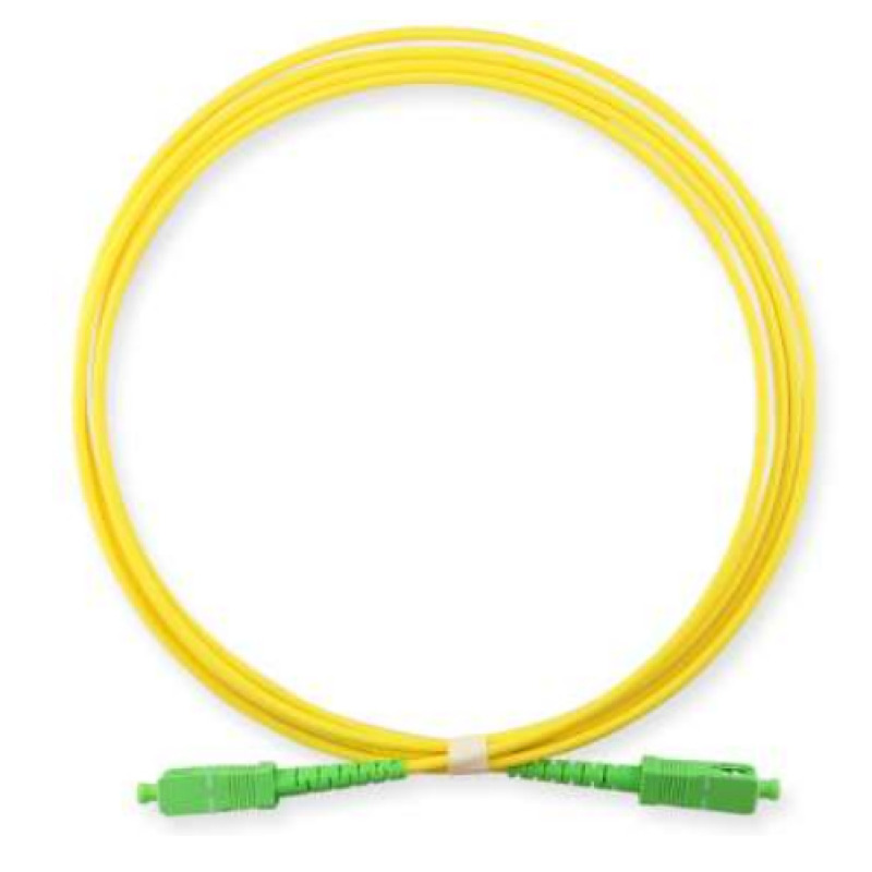 Enson ENS-JUMPSCS cable de fibra óptica 2 m SC G.652D Amarillo