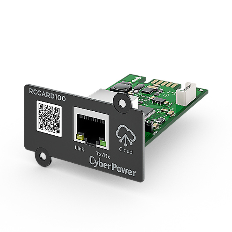 TARJETA DE MONITOREO CYBERPOWER (RCCARD100) CONEXIÓN ETHERNET RJ-45, SOFTWARE POWERPANEL® CLOUD. GARANTÍA DE 3 AÑOS. image 3
