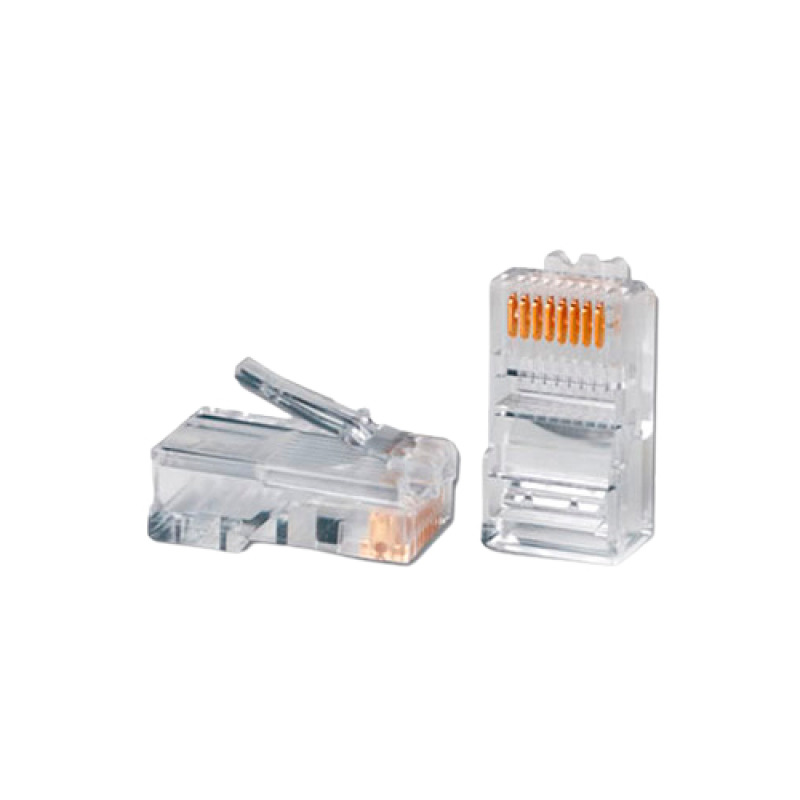 Enson ENS-PLCAT5E conector RJ-45 Transparente
