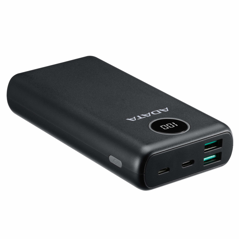 BATERIA DE RESPALDO ADATA POWER BANK P20000QCD 20000MAH/2 USB A/ 1 USB C/INDICADOR DE CARGA DIGITAL COLOR BLANCO (AP20000QCD-DGT-CWH) image 6