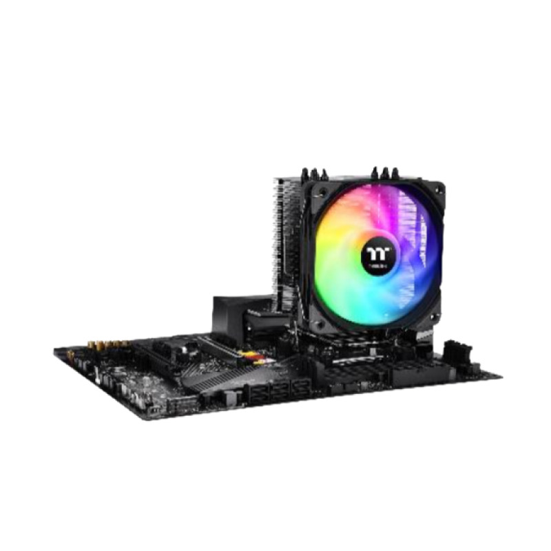 DISIPADOR THERMALTAKE UX200 SE ARGB AIRCOOLER LGA 1700/1200/1156/1155/1151/1150 AMD AM5/AM4/FM2/FM1/AM3+/AM3/AM2+/AM2 image 7