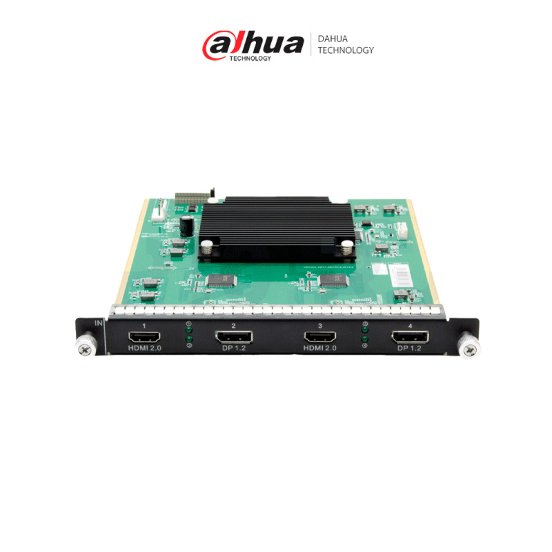 H_2xHDMI2.0+2xDP1.2 input card NOVASTAR/2 entradas HDMI/2 Entradas DP/HDMI: Hasta 4096×2160 a 60 Hz o 8192×1080 a 60 Hz/DisplayPort: Hasta 4096×2160 a 60 Hz o 8192×1080 a 60 Hz/Compatible H2/H5/H9/H15