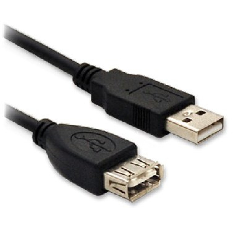 CABLE  BROBOTIX USB V2.0 EXT .90 CMS  NEGRO 