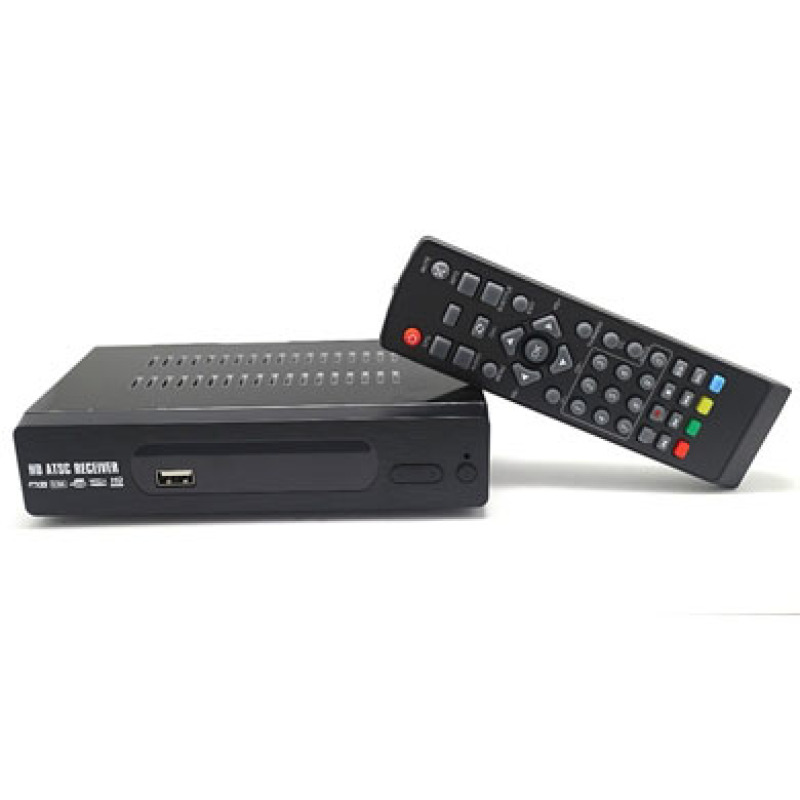 BRobotix 043169 decodificador o receptor de TV Cable Full HD Negro