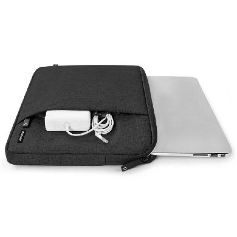 FUNDA BROBOTIX DE NEOPRENO PARA LAPTOP 15.6 PULGADAS, COLOR  NEGRO image 5