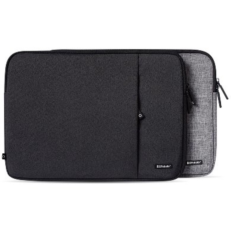 FUNDA BROBOTIX DE NEOPRENO PARA LAPTOP 15.6 PULGADAS, COLOR  NEGRO image 6