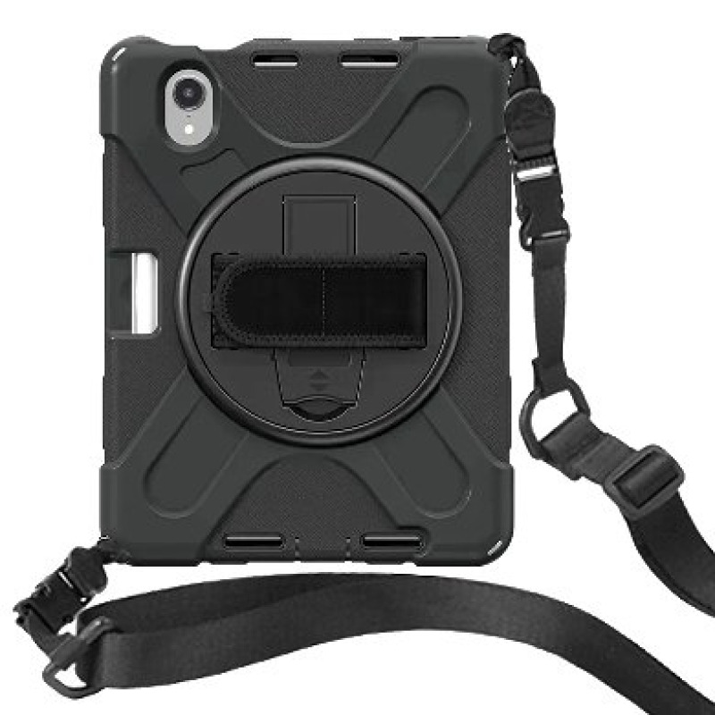 FUNDA BROBOTIX DE USO RUDO, CON CORREA Y GIRO 360 GRADOS PARA IPAD MINI, 6TA GENERACION image 2