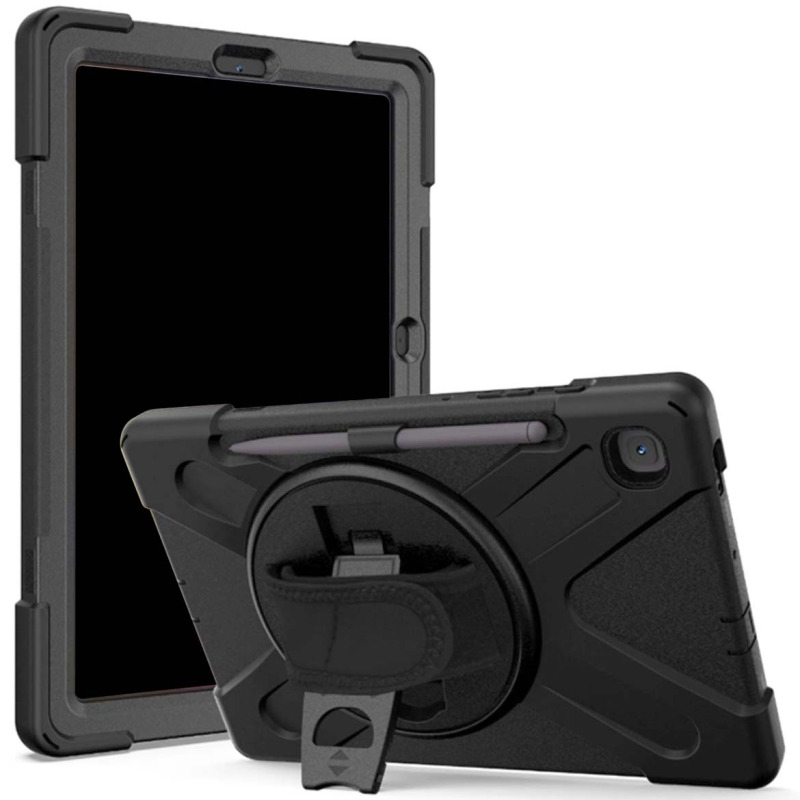 FUNDA BROBOTIX DE USO RUDO, CON CORREA Y GIRO 360 GRADOS  PARA SAMSUNG GALAXY TAB S6 LITE 10.4 SM-P610, SM-P615, SM-P613, SM-P619 image 6