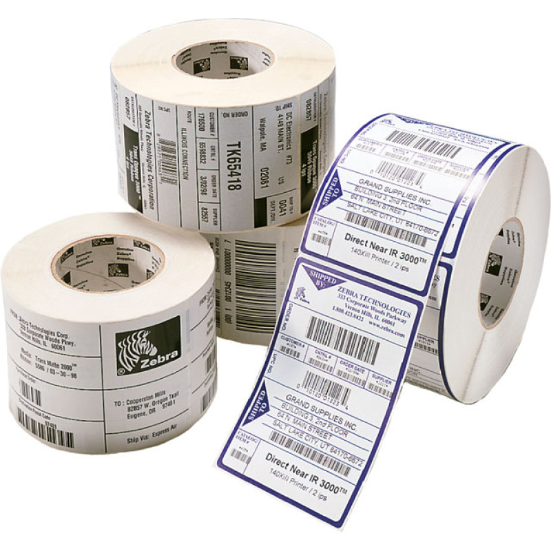 ETIQUETA ZEBRA TD 4INX6IN CENTRO 1IN Z-PERFORM 2000D 10010034 LABEL  PAPER 4X6IN 101.6x152.4MM; DT  Z-PERFORM 2000D  VALUE COATED
