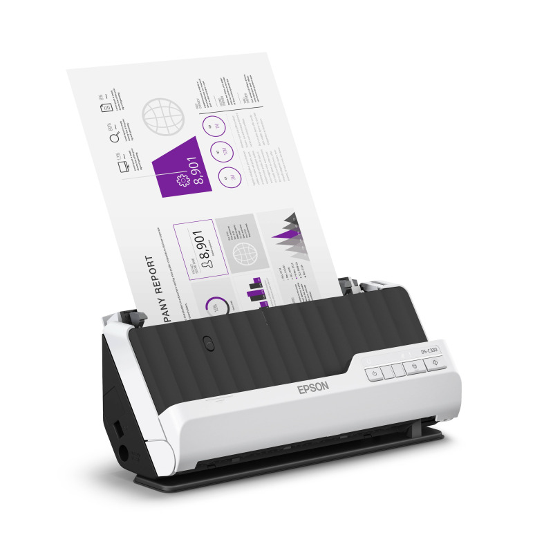 ESCANER EPSON DS-C330 30 PPM / 60IPM, 600DPI, USB, DUPLEX image 2