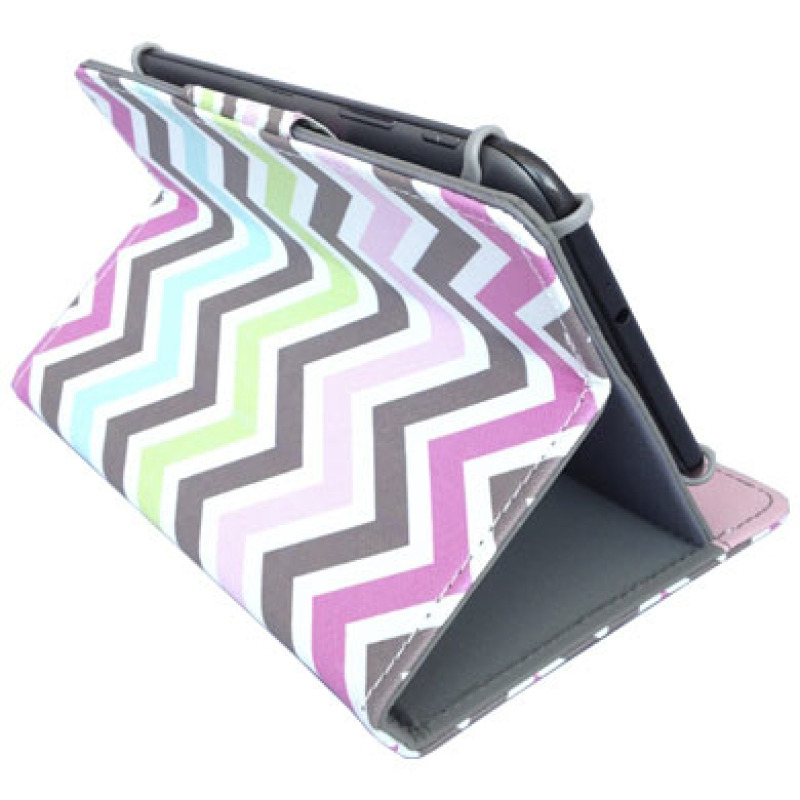 BRobotix 704524 estuche paa tablet 17.8 cm (7") Folio Multicolor