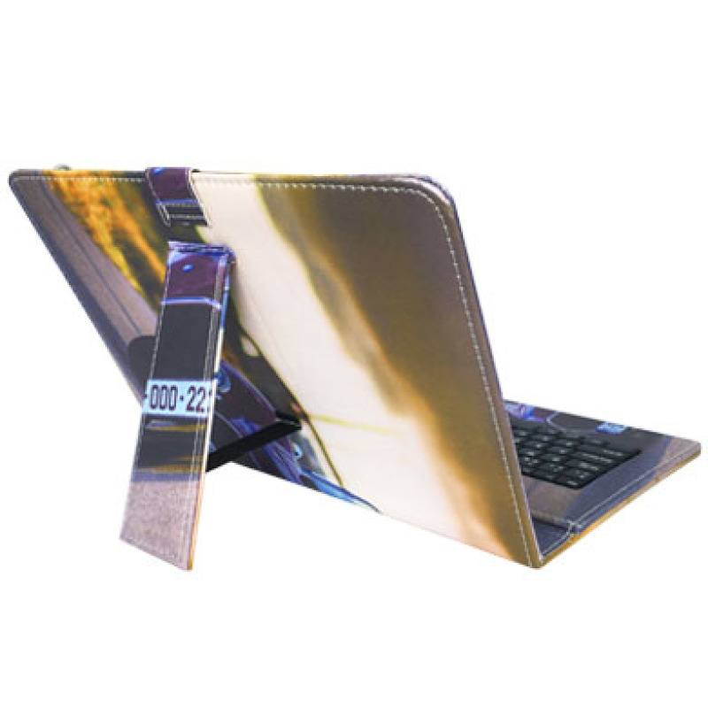 BRobotix 102760C estuche paa tablet 25.4 cm (10") Folio Multicolor image 4