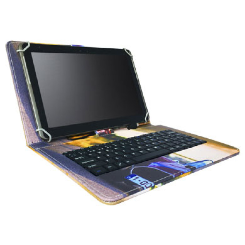 BRobotix 102760C estuche paa tablet 25.4 cm (10") Folio Multicolor image 5