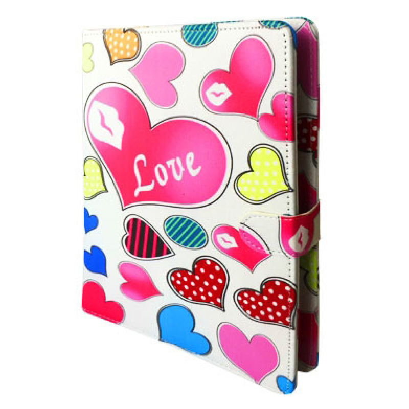 BRobotix 102760H estuche paa tablet 25.4 cm (10") Folio Multicolor