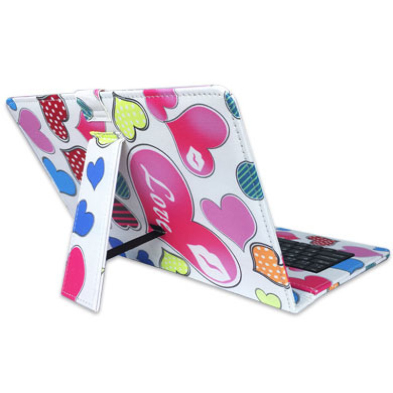 BRobotix 102760H estuche paa tablet 25.4 cm (10") Folio Multicolor image 5