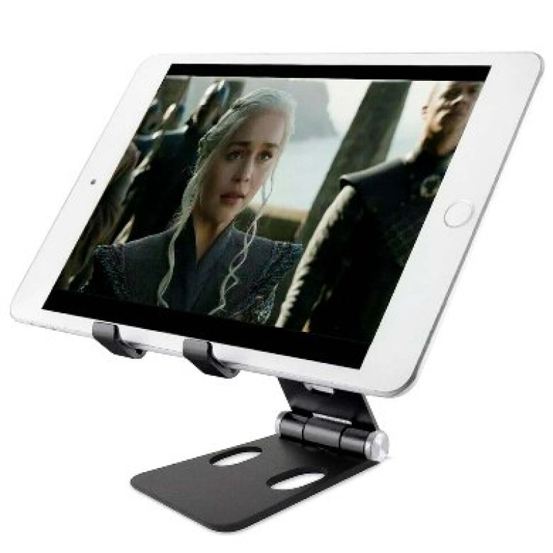 SOPORTE BROBOTIX PARA CELULAR O TABLETA, ALUMINIO, PLEGABLE, NEGRO image 8