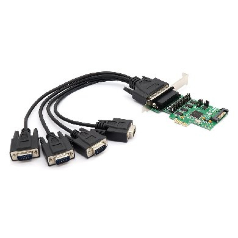 TARJETA SERIAL PCI EXPRESS BROBOTIX DE 4 PTOS  DB92