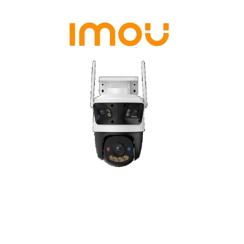 CAMARA IP / IMOU /IPC-S7UN-1 / CRUISER TRIPLE 11 MP 7 2 LENTES DE 3 MP Y UNO DE 5MP / WIFI / H.264 / MICROFONO BOCINA INTEGRADA / IR DE 3O METROS / SIRENA / LENTE DE 3.6 MM / FULLCOLOR / RANU