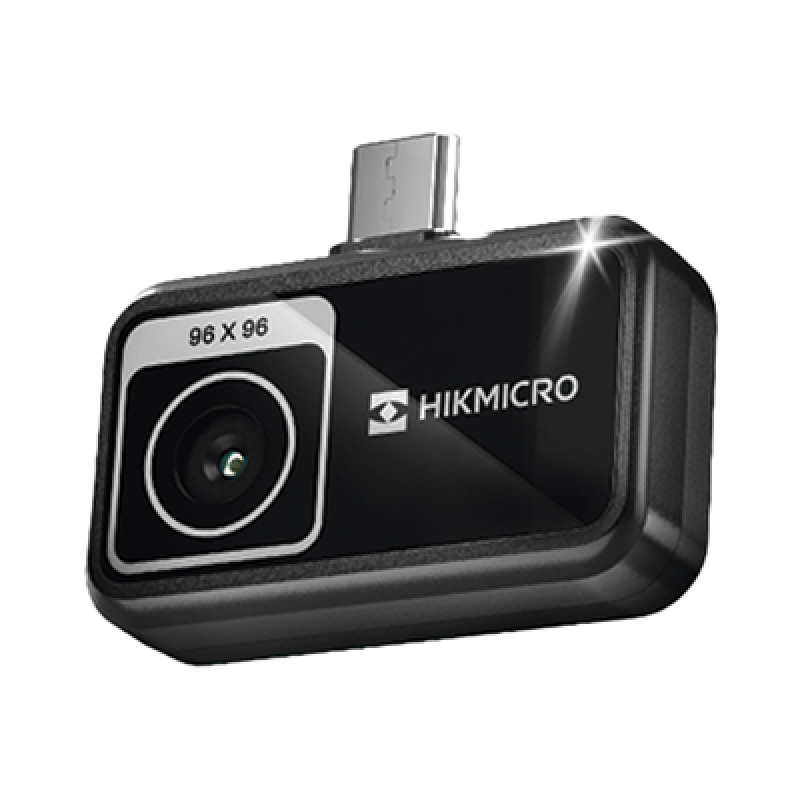 MINIE Cámara Termográfica Portátil para Celulares Android / Conector Tipo USB C / Lente 13 mm / IP40 / JPEG Imagen / Video MP4 / Rango de Medición de 20C a 400C