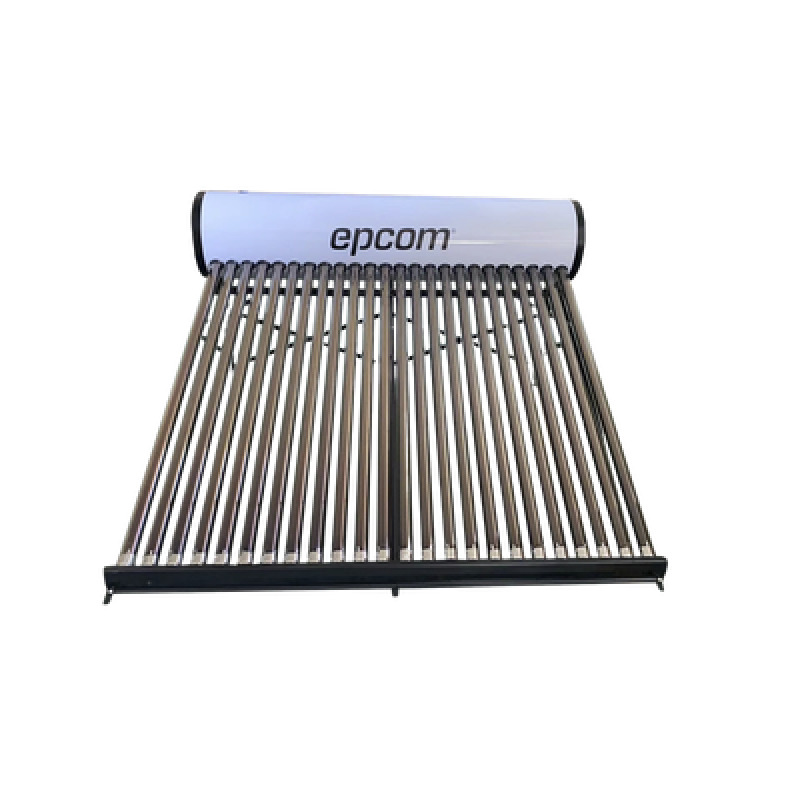 Bóiler Solar de 240L Baja Presión con 24 Tubos de Vacío de Mayor Resistencia y Termotanque Inoxidable de Grado Alimenticio 240 L Resistentes a Granizo de Hasta 25 mm/ l Incluye Anodo de Magnesio