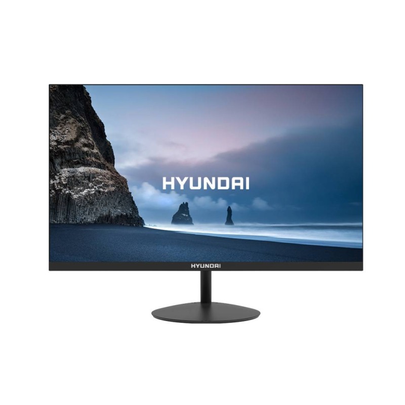 Monitor LED, HYUNDAI 21.45 Pulgadas HT21FOMBK02 Resolución 1920x1080 Full HD, Montaje Vesa, Incluye cable HDMI, Negro