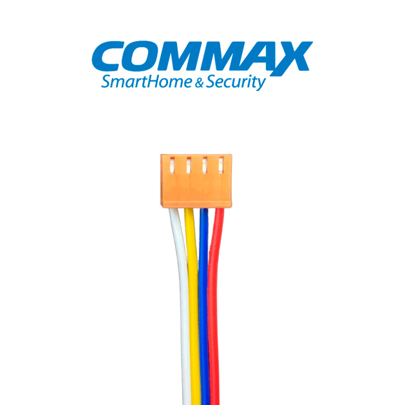 COMMAX - 4PINCONNECTOR Cable Conector 4 Pines para Sistema llamado  de Enfermería y Video Porteros Commax