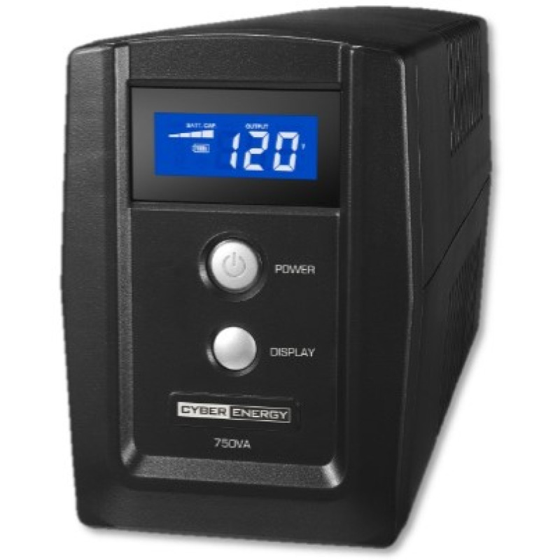 UPS de 750 VA/300 W Topología Línea Interactiva Entrada 120 Vca NEMA 515P y 6 Salidas NEMA 515R Con Regulador de Voltaje AVR