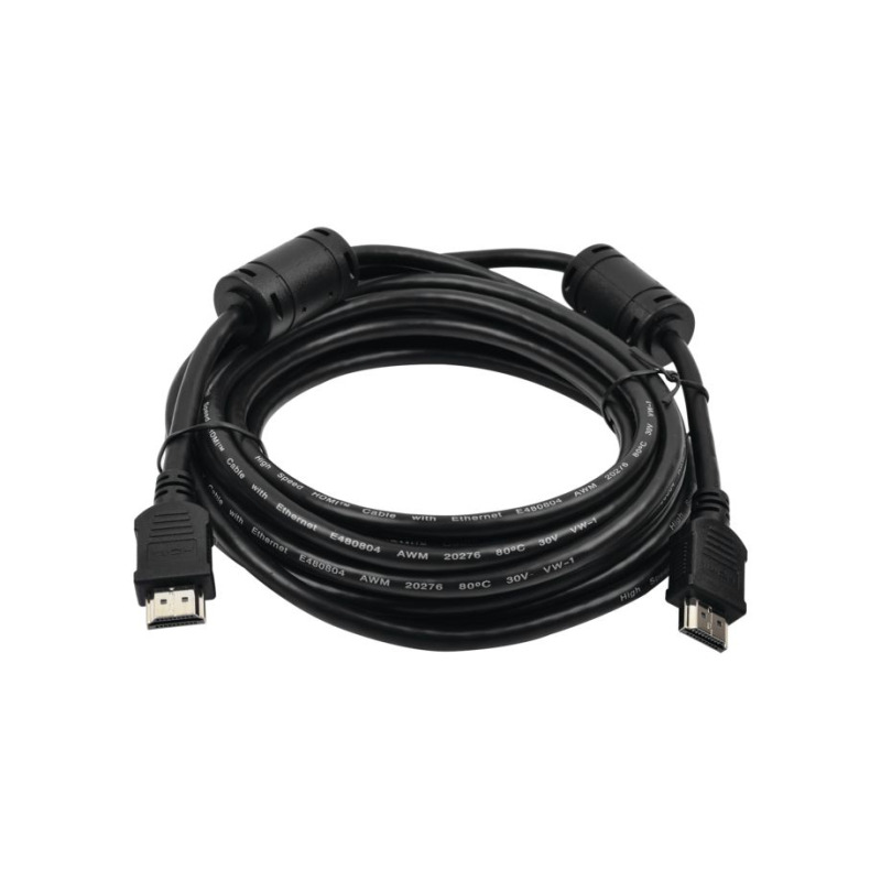Cable HDMI de 10 Metros High Speed / Resolución 4K / Soporta Canal de Retorno de Audio ARC / Soporta 3D / Blindado para Reducir Interferencia / Chapado en Oro / Alta Resistencia y Durabilidad